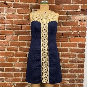 Lilly Pulitzer Dress size 6 Tana Shift True Navy
